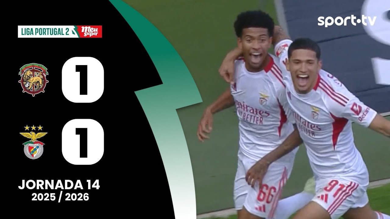 #ไฮไลท์ฟุตบอล [ มาริติโม่ 1 - 1 เบนฟิก้า บี ] โปรตุเกส ดิวิชั่น1 2025/17.12.68