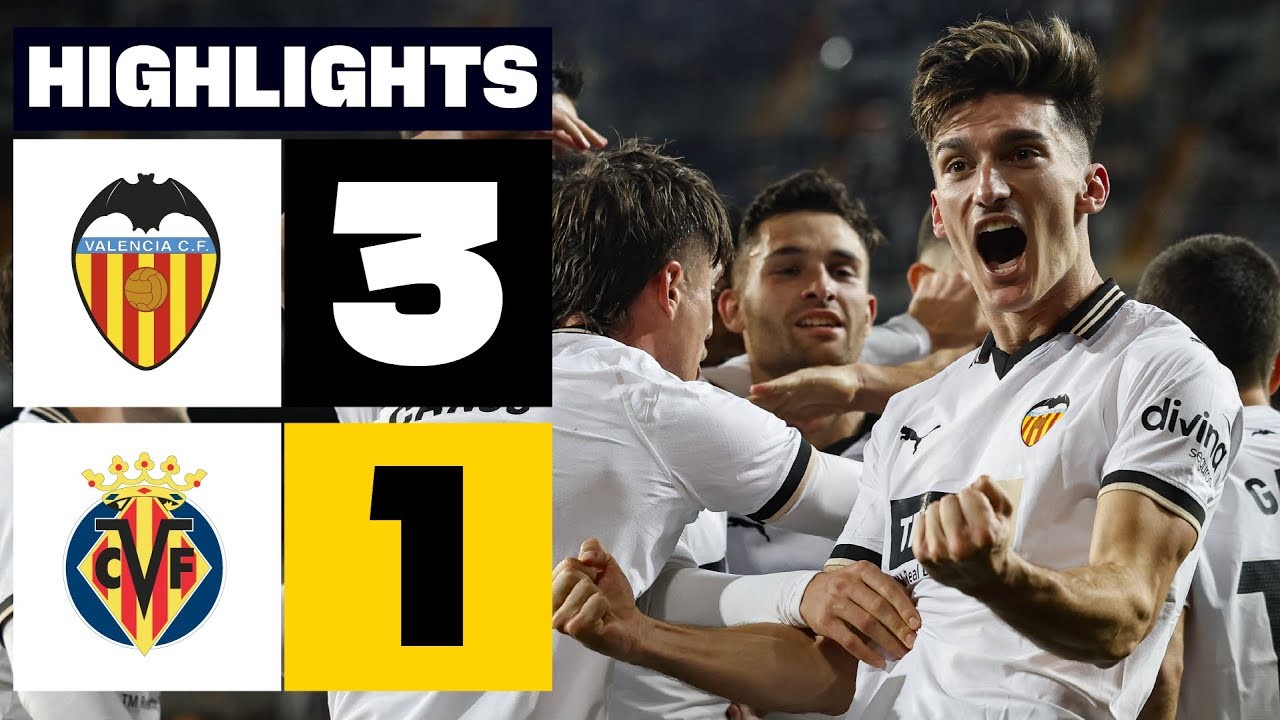 #ไฮไลท์ฟุตบอล [ บาเลนเซีย 3 - 1 บียาร์เรอัล ] ลาลีก้า สเปน 2024/3.1.67